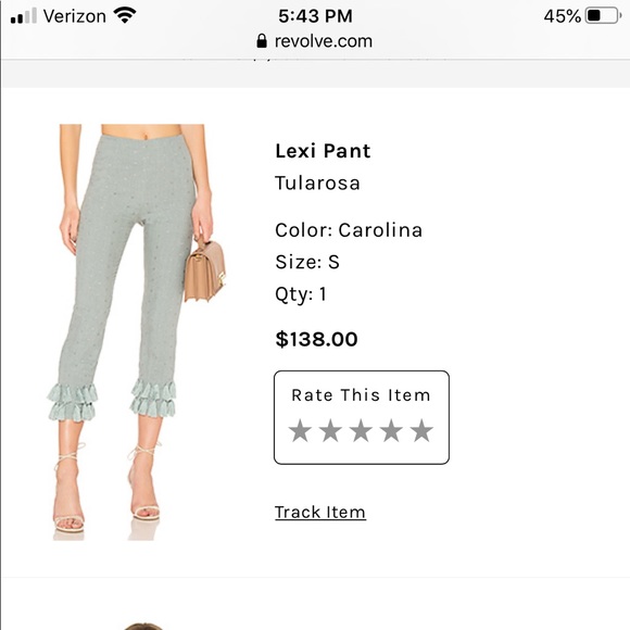 Tularosa Pants - Tularosa fringe pants and crop top set